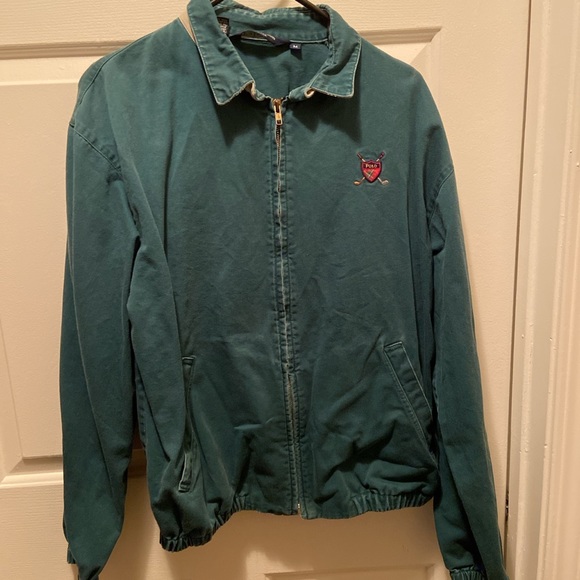 Green vintage Ralph Lauren Polo - Picture 2 of 3